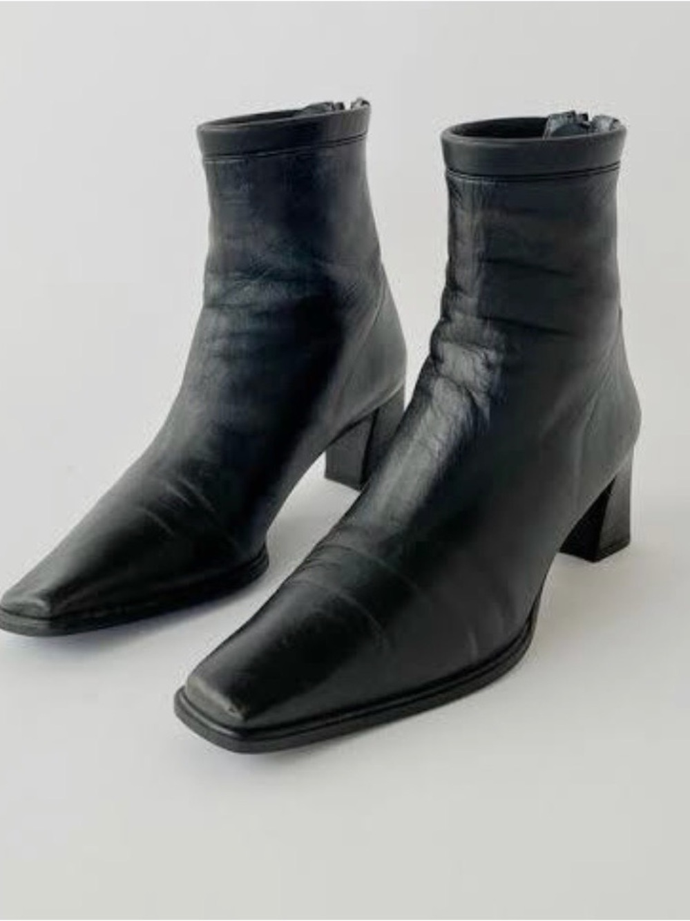 Stuart Weitzman Mid Calf Leather Boots size 10N